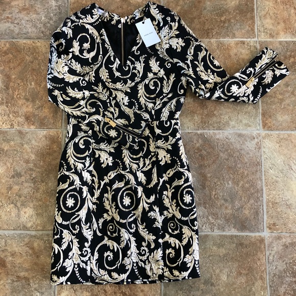 NWT Anine Bing Brocade Dress - Picture 2 of 8